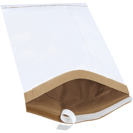10 <span class='fraction'>1/2</span> x 16" White (25 Pack) #5 Self-Seal Padded Mailers
