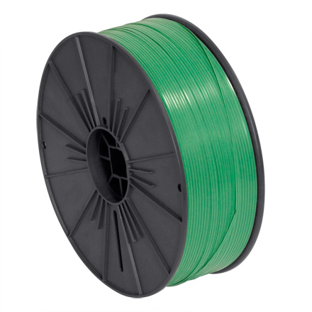 5/32" x 7000' Green Plastic Twist Tie Spool