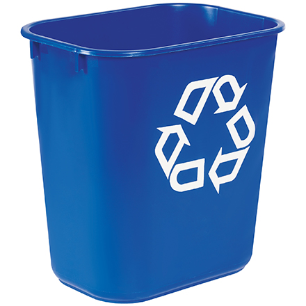 Rubbermaid<span class='rtm'>®</span> Office Recycling Container - 3 Gallon, Blue