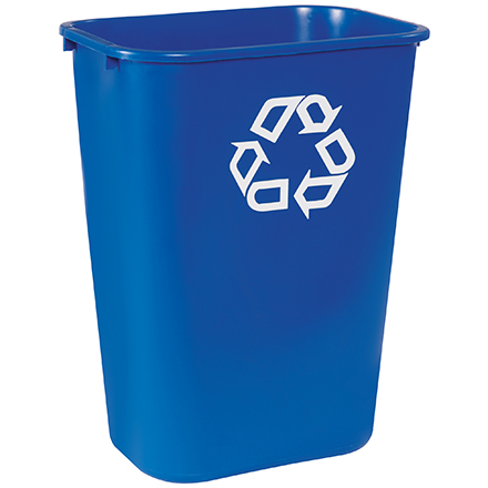 Rubbermaid<span class='rtm'>®</span> Office Recycling Container - 10 Gallon, Blue
