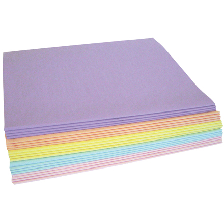20 x 30" Pastel Tissue Paper Assortment Pack