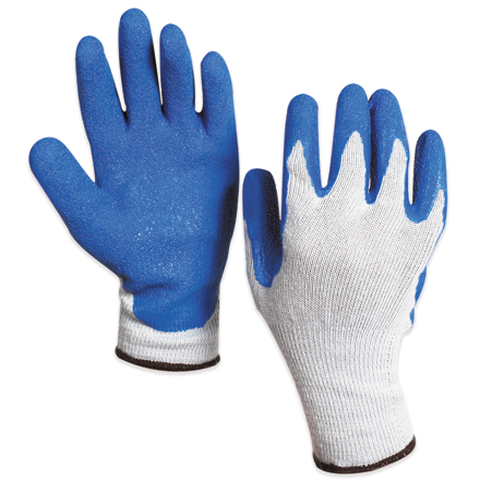 Rubber Coated Palm Gloves - Extra Large