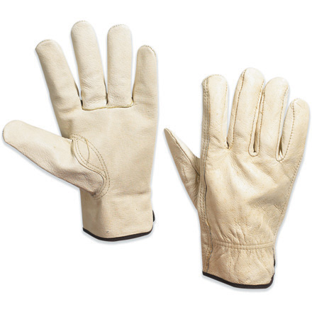 Cowhide Leather Driver's Gloves - Large