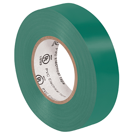 3/4" x 20 yds. Green Electrical Tape