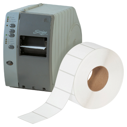 3 x 2" White Thermal Transfer Labels