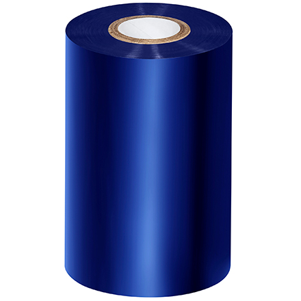 4.02" x 1181' Blue Datamax Thermal Transfer Ribbons- Wax/Resin