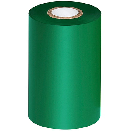 4.02" x 1181' Green Datamax Thermal Transfer Ribbons- Wax/Resin