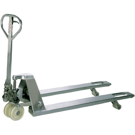 48 x 27" Stainless Steel Pallet Truck